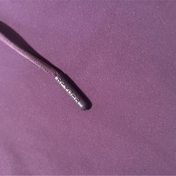 Spyder Active Sport Women's High Waisted Cargo Leggings Purple/ Plum Size M - Picture 4 of 5